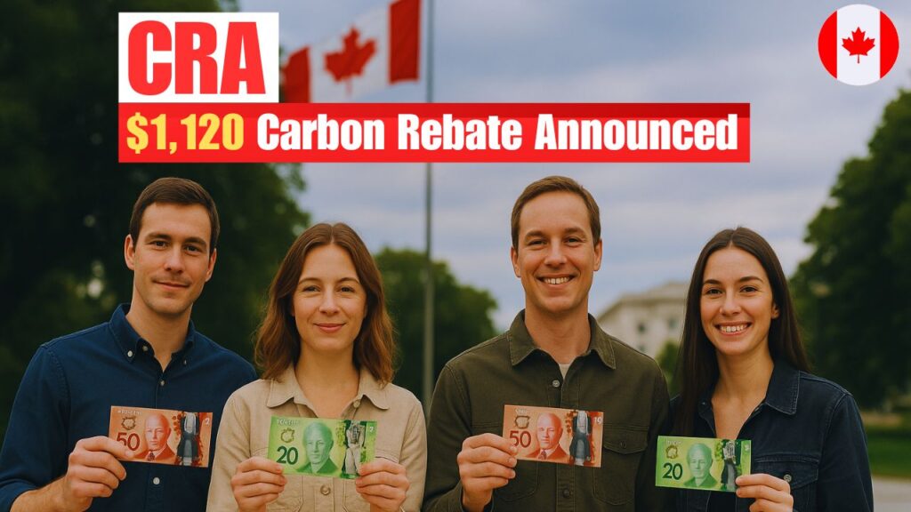 $1,120 Carbon Rebate Announced