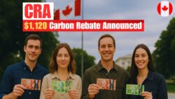 CRA $1,120 Carbon Rebate — New Eligibility List Published by Federal Agency