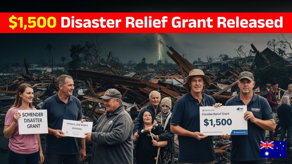 $1,500 Disaster Relief Grant Released
