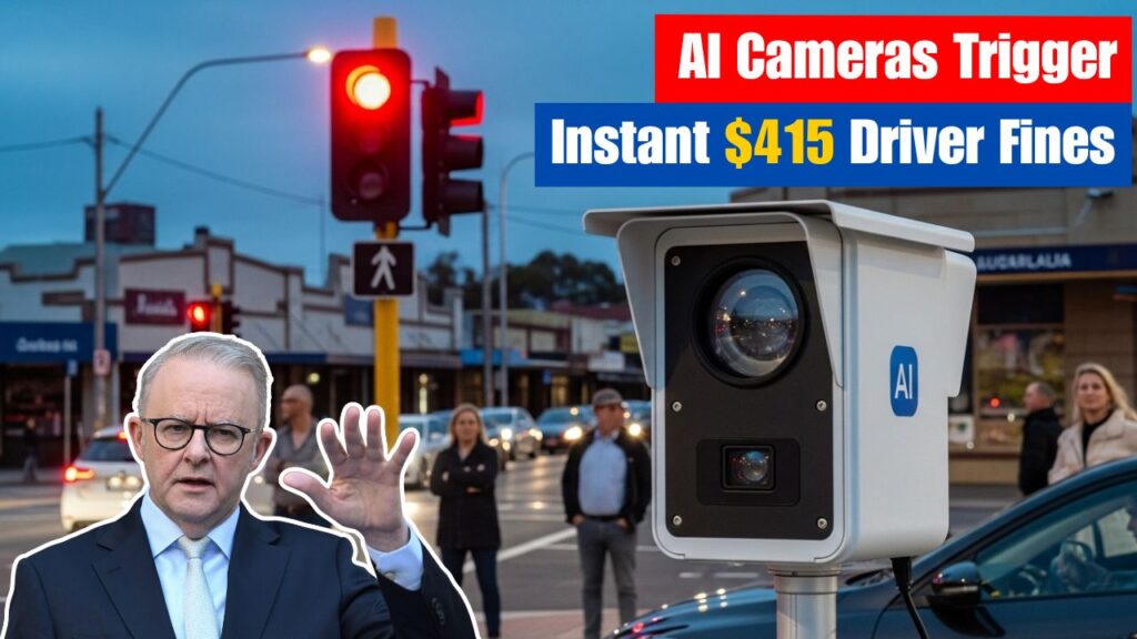 Australia AI Red-Light Cameras Activate
