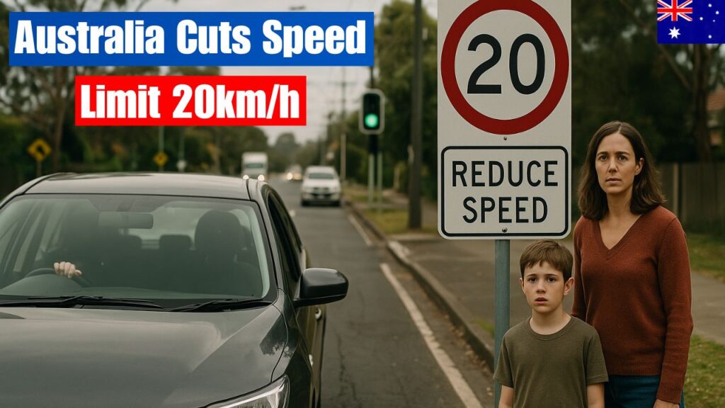Australia Cuts Speed Limit 20kmh