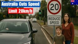 Australia to Reduce Speed Limits by 20km/h in High-Risk Zones From 27 November