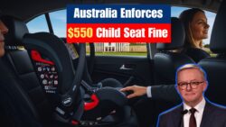 New Child Car Seat Rule Coming Into Force on 23 November 2025 With $550 Fine for Incorrect Installation