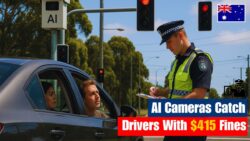 Australia’s New $415 Rolling-Red Fine From 1st December — AI Cameras to Catch Drivers Instantly Across the Country