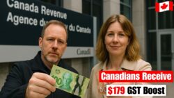 CRA Confirms GST/HST Credit Increase — Updated $179 Benefit Scheduled for 30th November Nationwide