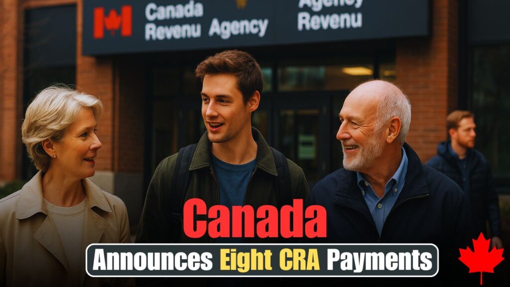 Canada Announces Eight CRA Payments