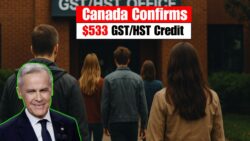Canada Confirms $533 GST/HST Credit — Updated Eligibility & Deposit Schedule Released