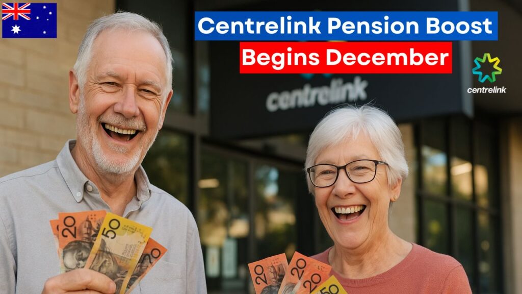 Centrelink Pension Boost From 1st December