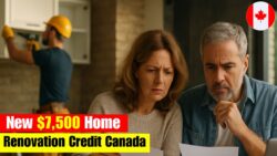 Canada’s New $7,500 Home Renovation Tax Credit — Homeowners Told to Check Claim Rules