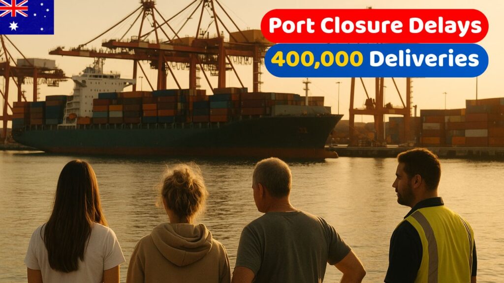 Port Closure Delays 400,000 Deliveries