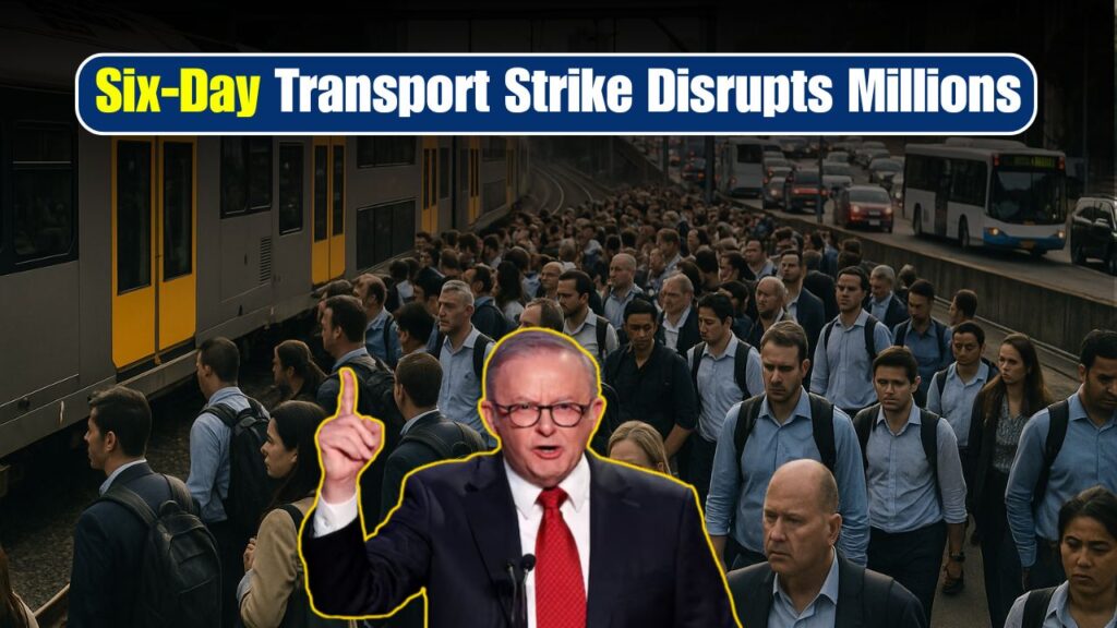 Six-Day Transport Strike Disrupts Millions